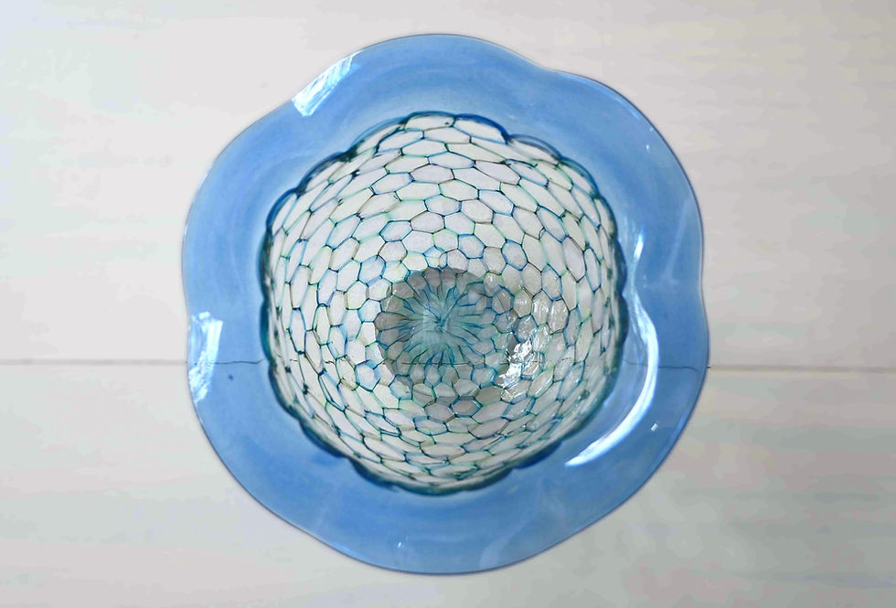 サムネイル： 吉村桂子　イロアミ　ひらひらBowl　10-1