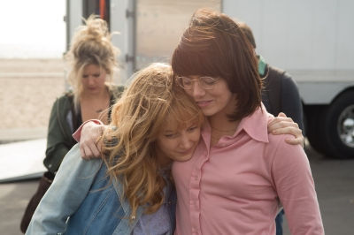 Emma Stone and Andrea Riseborough