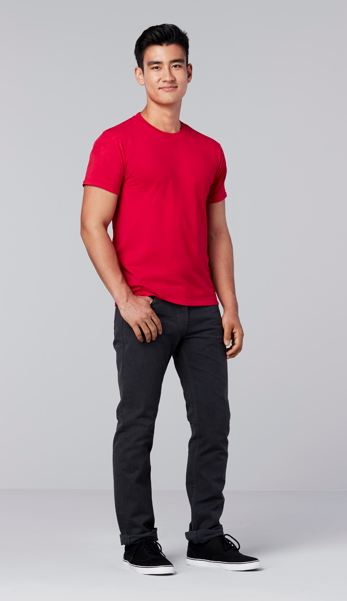 GILDAN ซอฟสไตล์ แขนสั้น