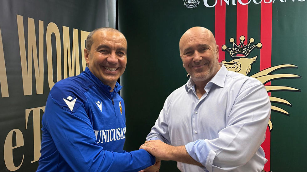 TERNANA WOMEN: PRIMO GIORNO PER MISTER ARDIZZONE 