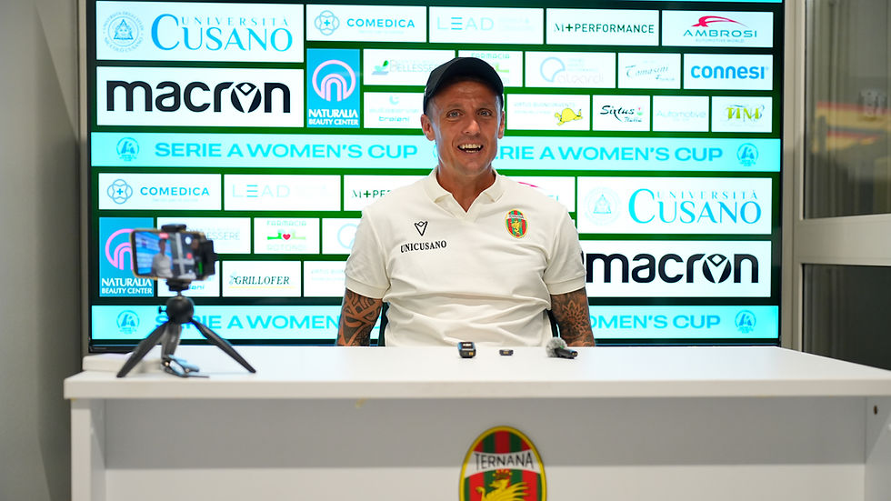 WOMEN'S CUP: TERNANA WOMEN-ROMA 0-2, IL POST PARTITA DI MISTER DEFENDI, PETRARA E CICCIOLI