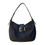 Thumbnail: Fendi Baguette Zucchino Canvas Hobo (Chocolate Brown)