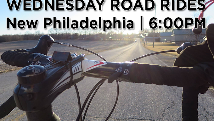 Every Wednesday Road Rides | New Phila | 6:00PM