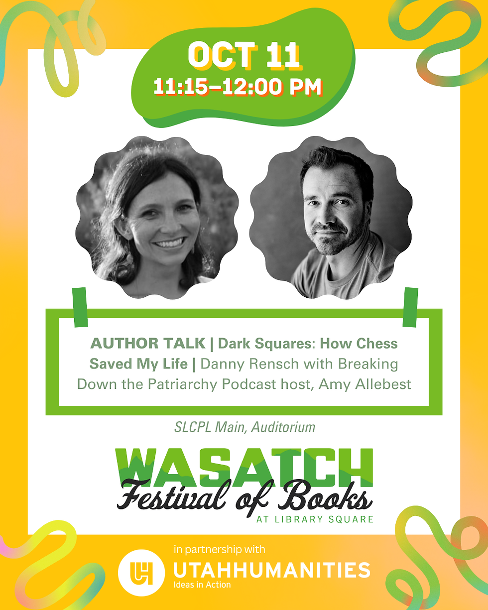 AUTHOR TALK | Danny Rensch with Breaking Down the Patriarchy Podcast host, Amy Allebest