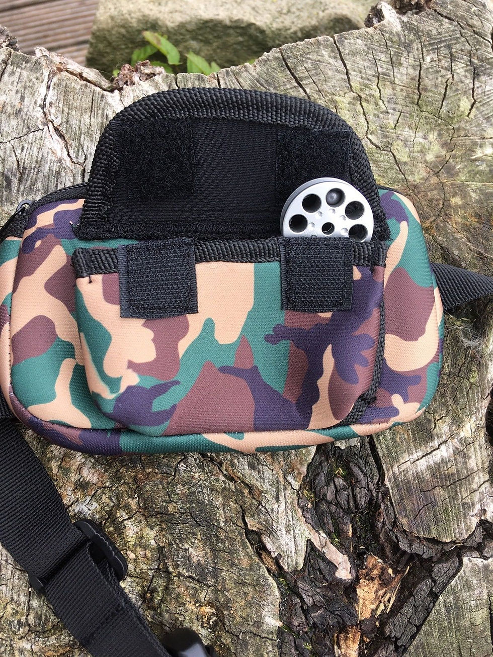 Thumbnail: Neoprene Pellet/Bullet Pouch with Belt Loop (Camo)