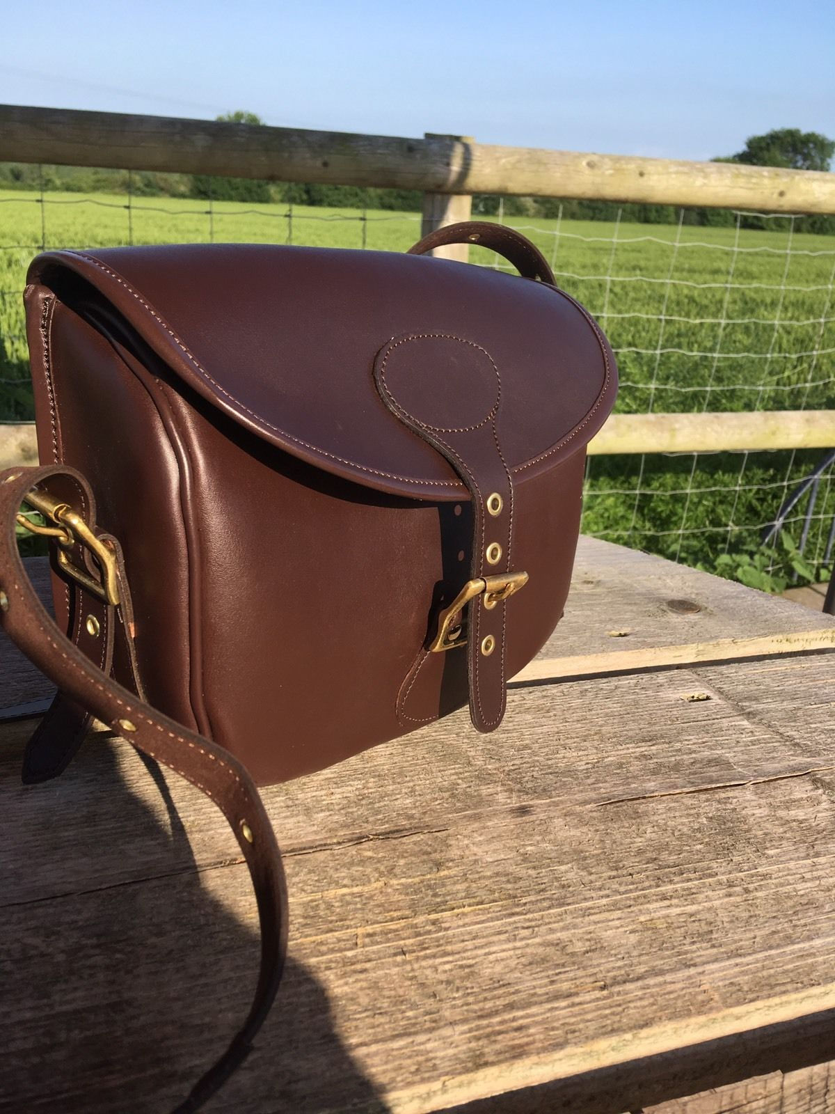 Leather Cartridge Bag