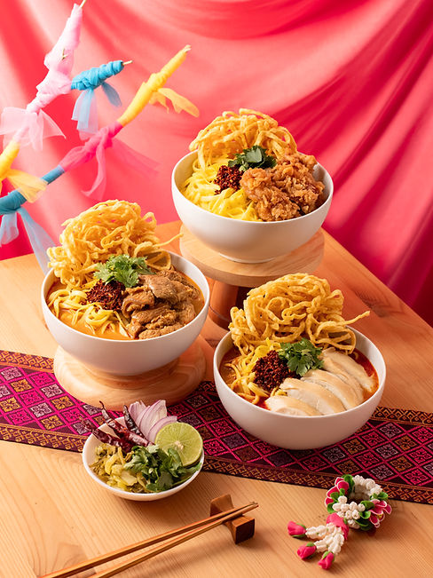 Khao Soi Chicken and beef