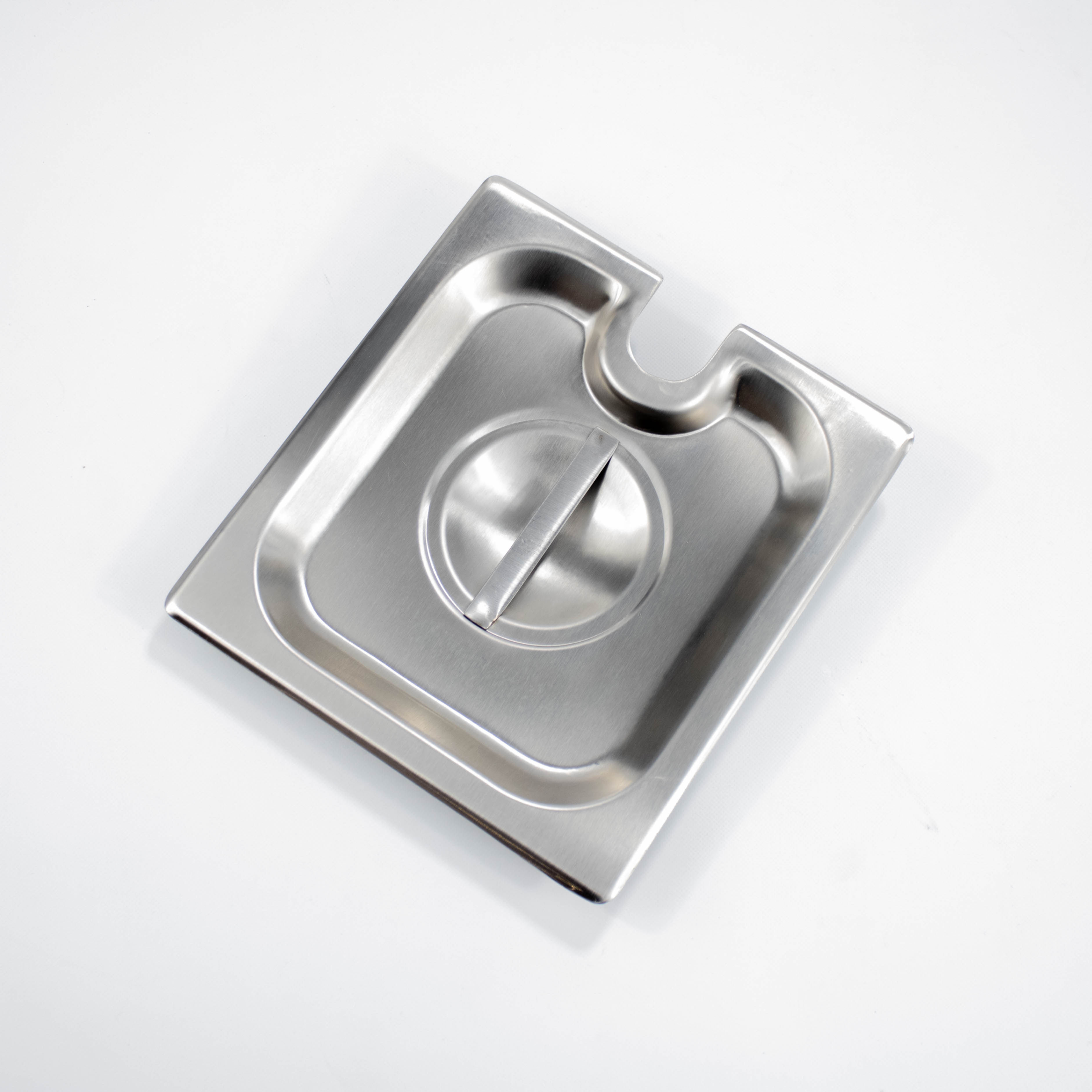 TAPA SEXTO RANURADA ACERO INOXIDABLE