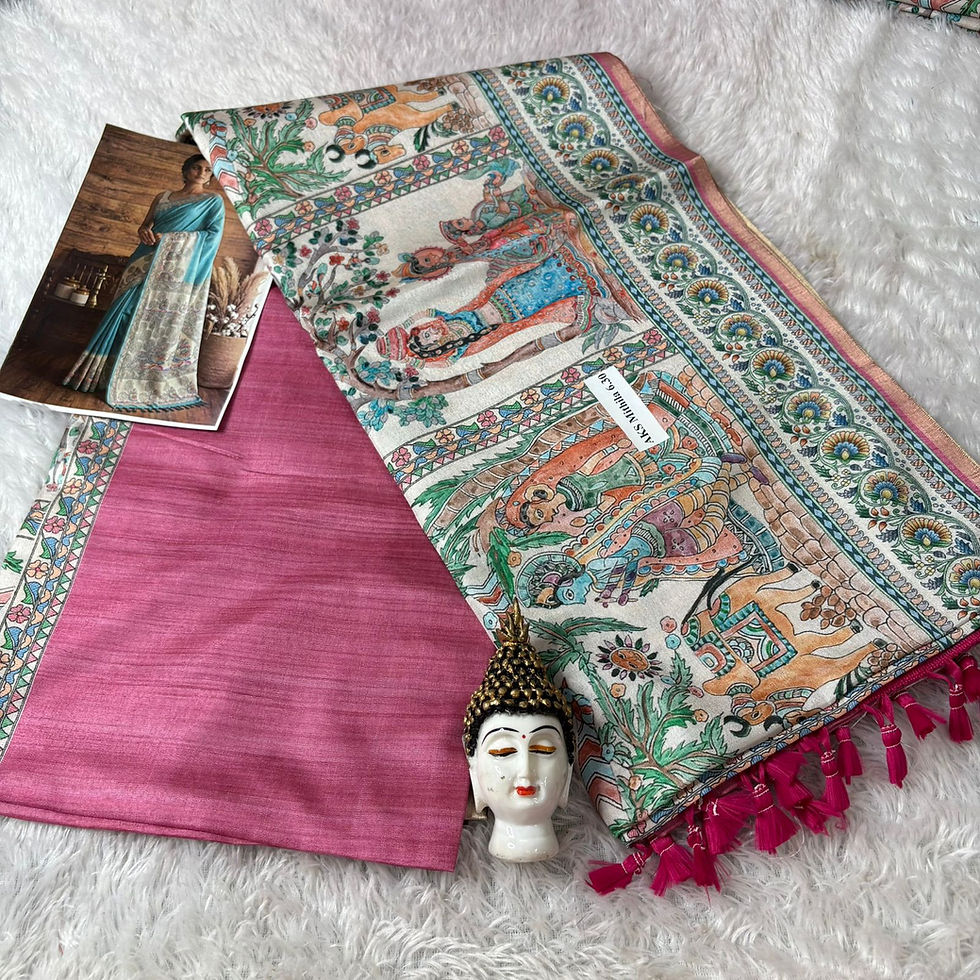 Thumbnail: Ghicha silk Saree