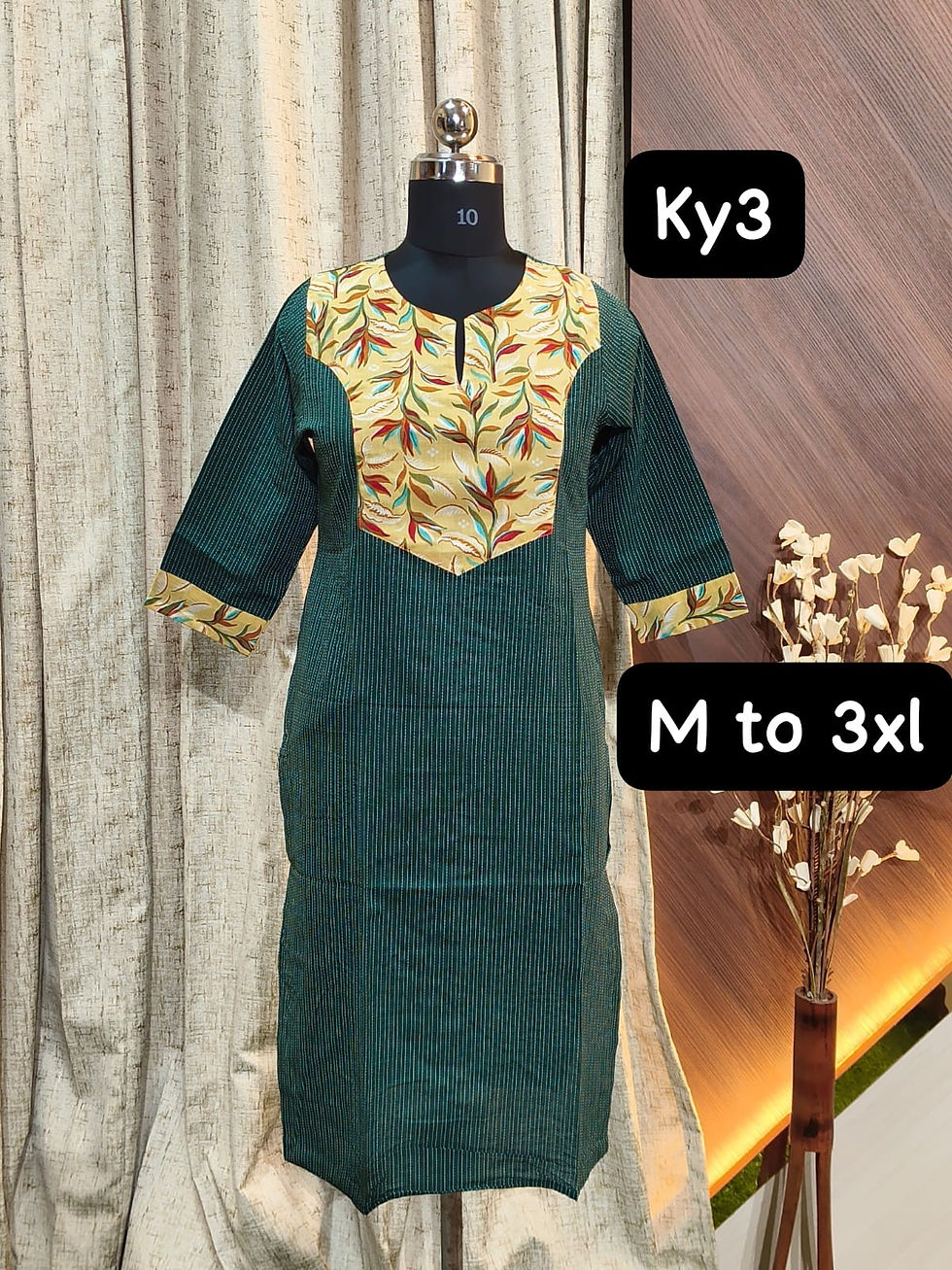 Thumbnail: Fabric: Kantha Cotton kurti