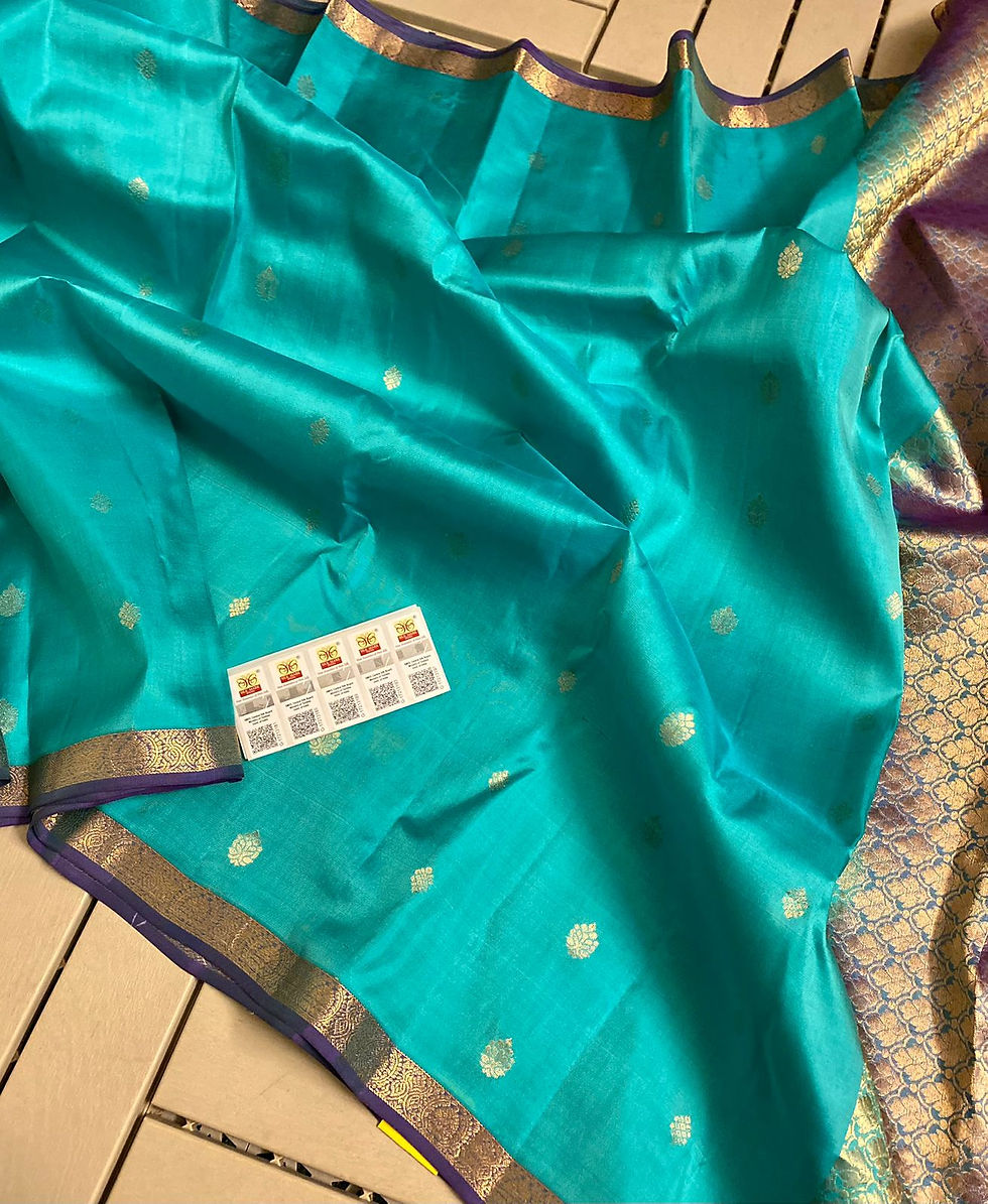 Thumbnail: VINTAGE KANCHI PATTU SAREE