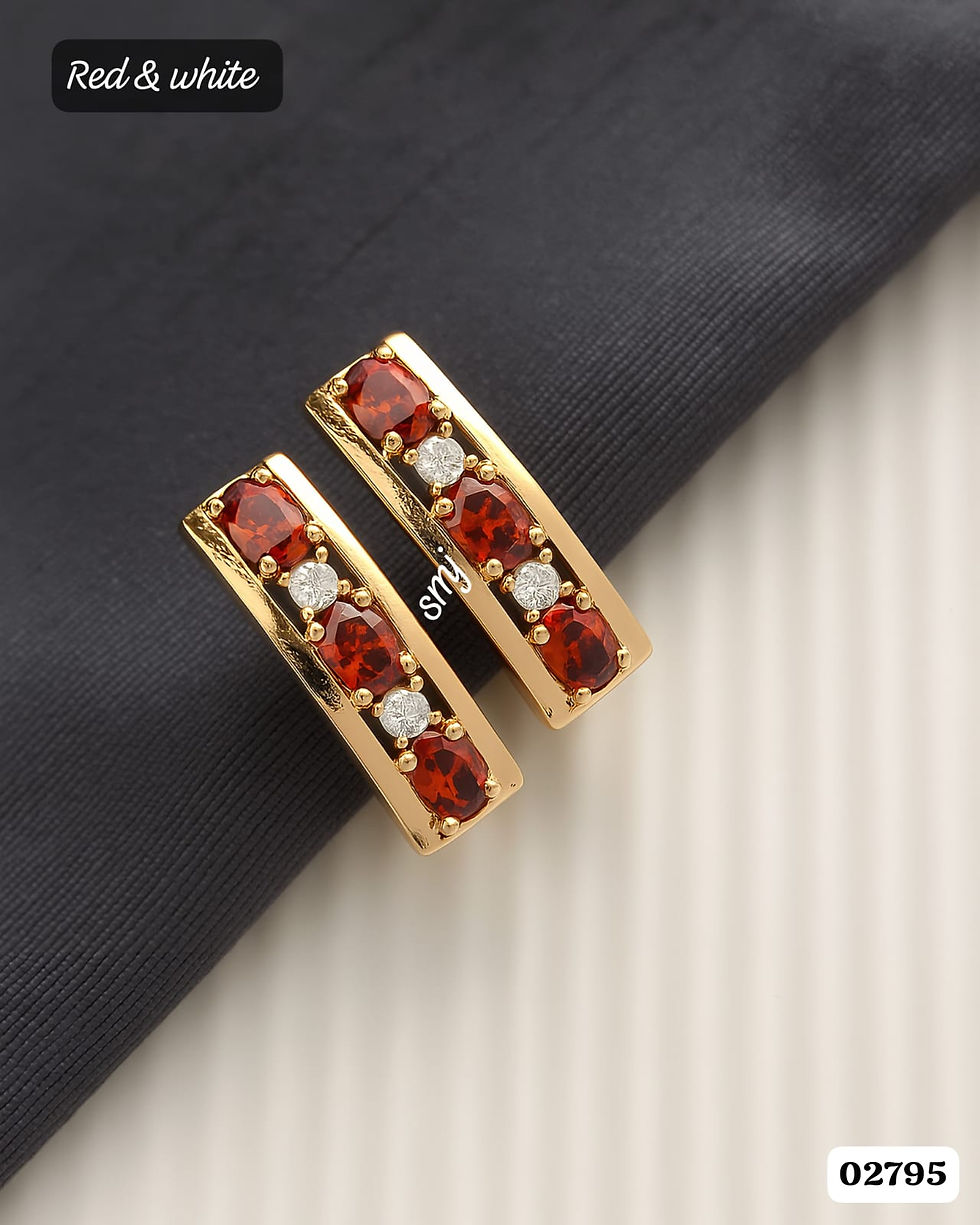 Thumbnail: Xuping french hoop earrings