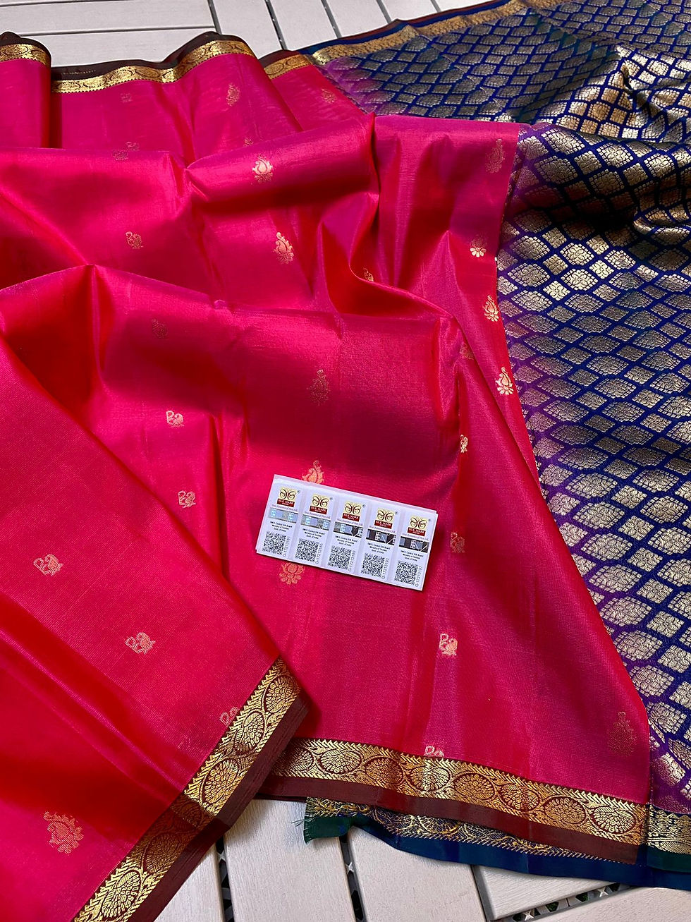 Thumbnail: VINTAGE KANCHI PATTU SAREE