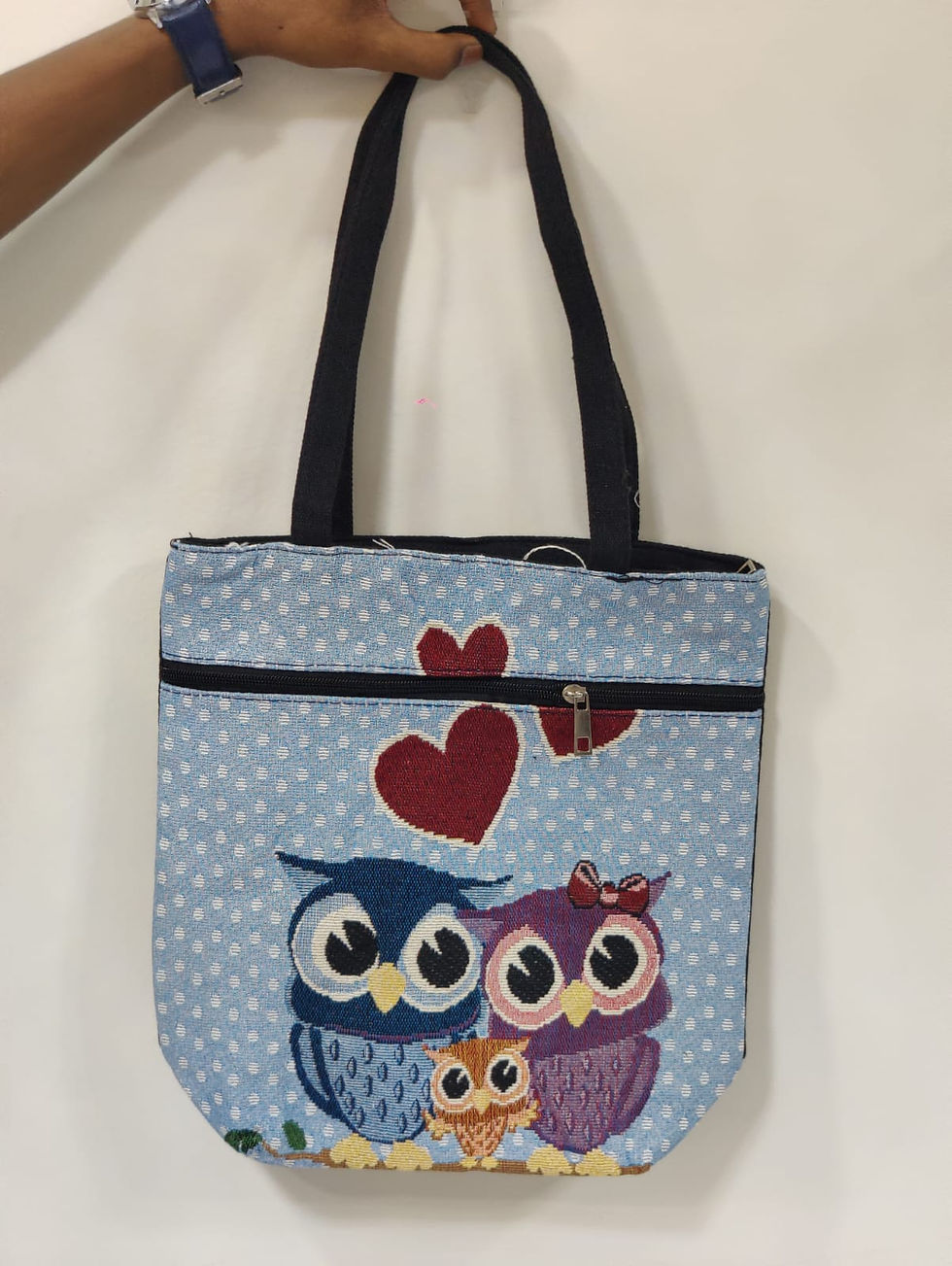 Thumbnail: Owl tote bags