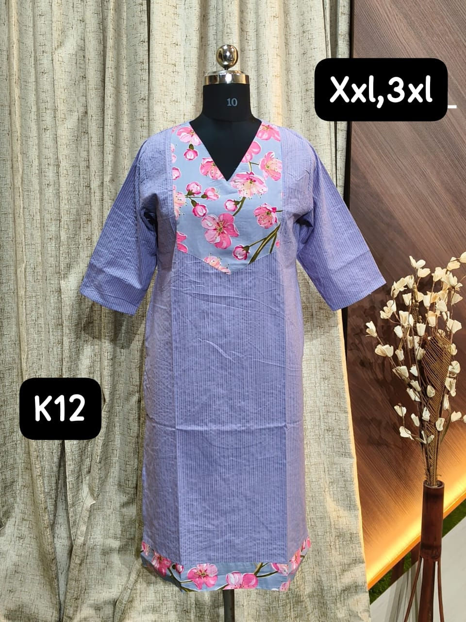 Thumbnail: Fabric: Kantha Cotton kurti