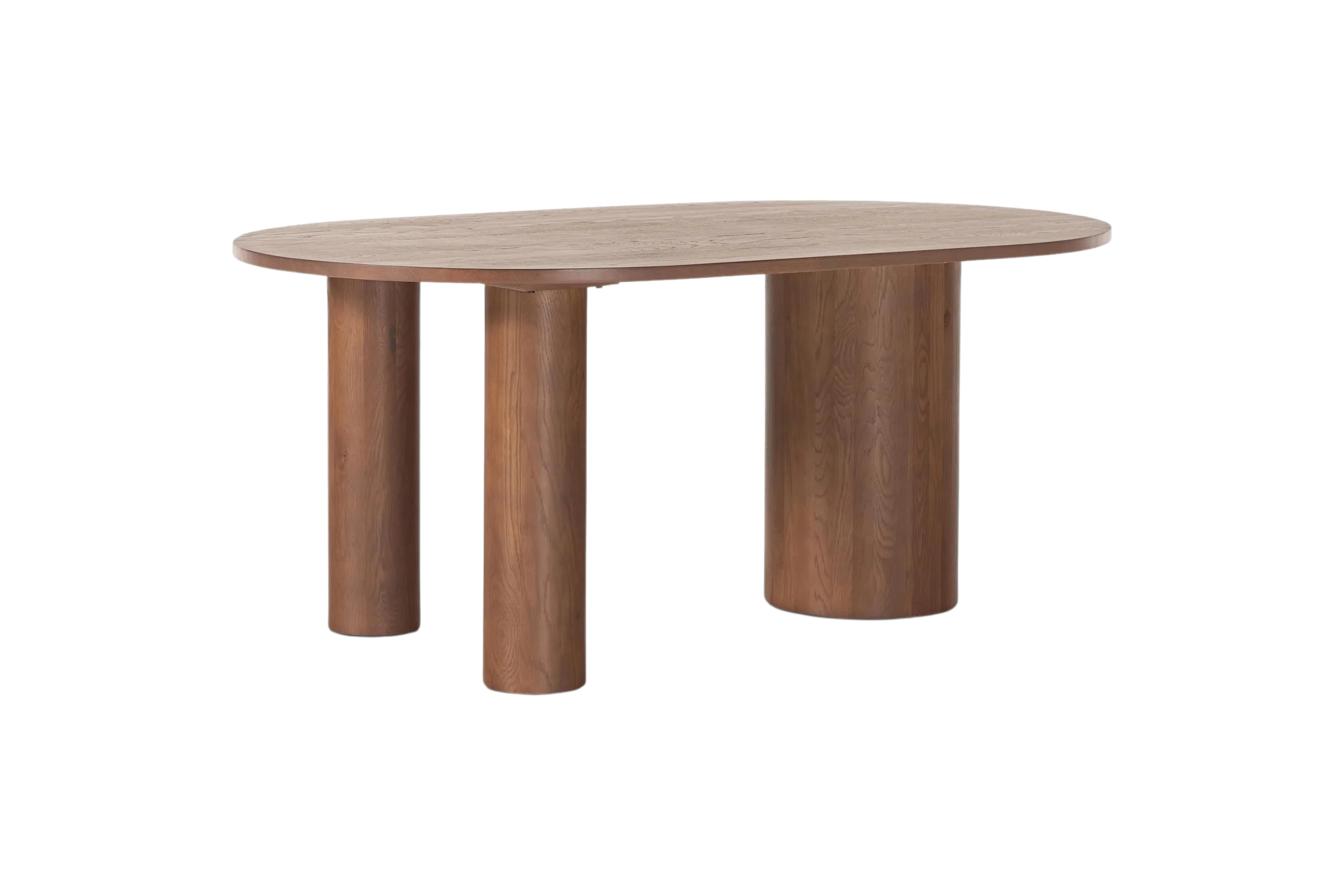 Dunia Koyu Meşe Oval Bohem Masa