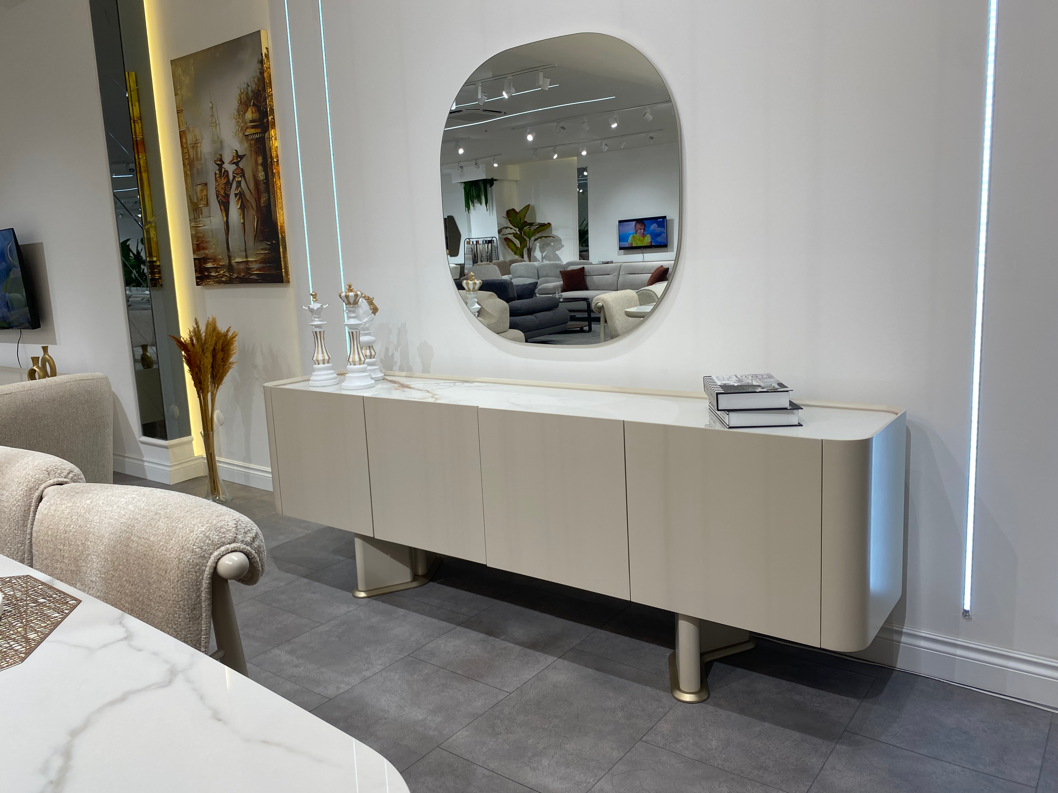 Brigada Seramik Konsol Bej