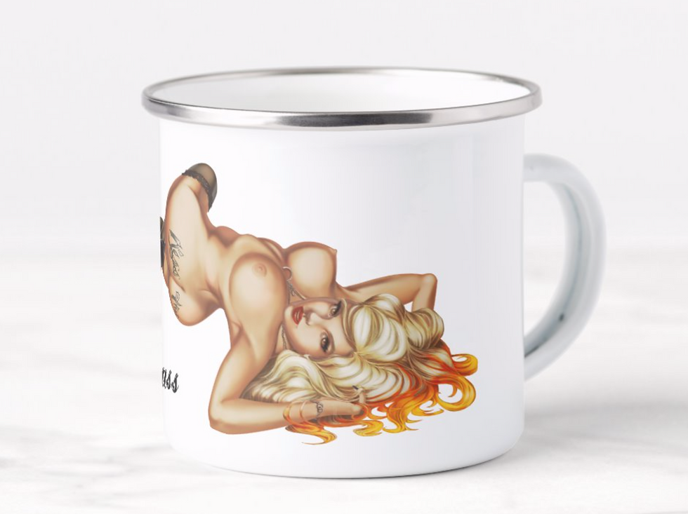 Thumbnail: Highly Dangerass Enamel Mug
