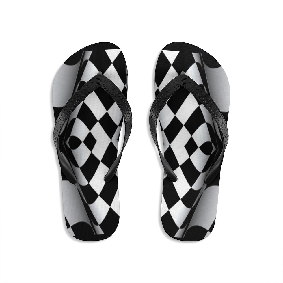 Thumbnail: "FINISH LINE" Unisex Flip-Flops