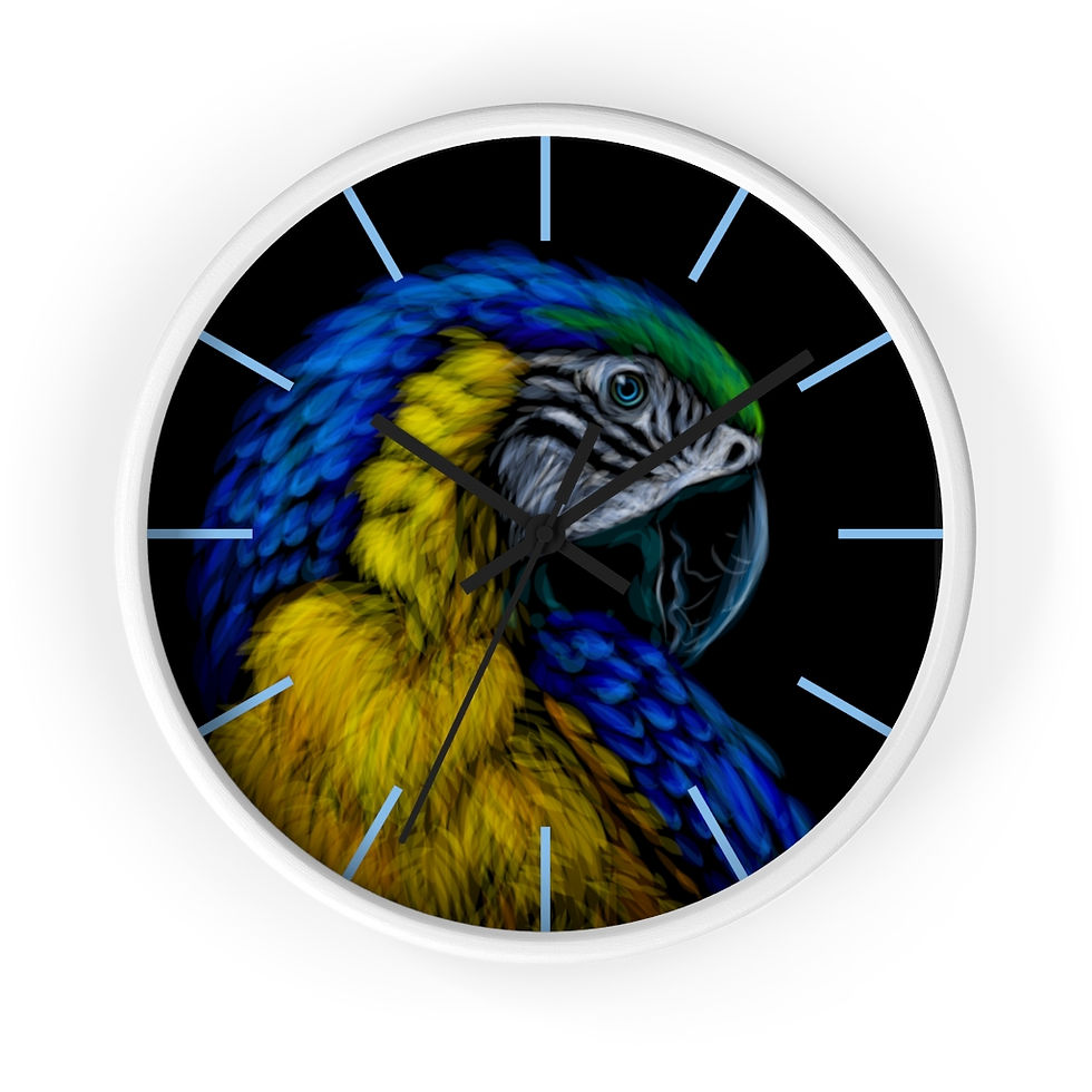 Thumbnail: "POLLY'S PORTRAIT" Wall clock