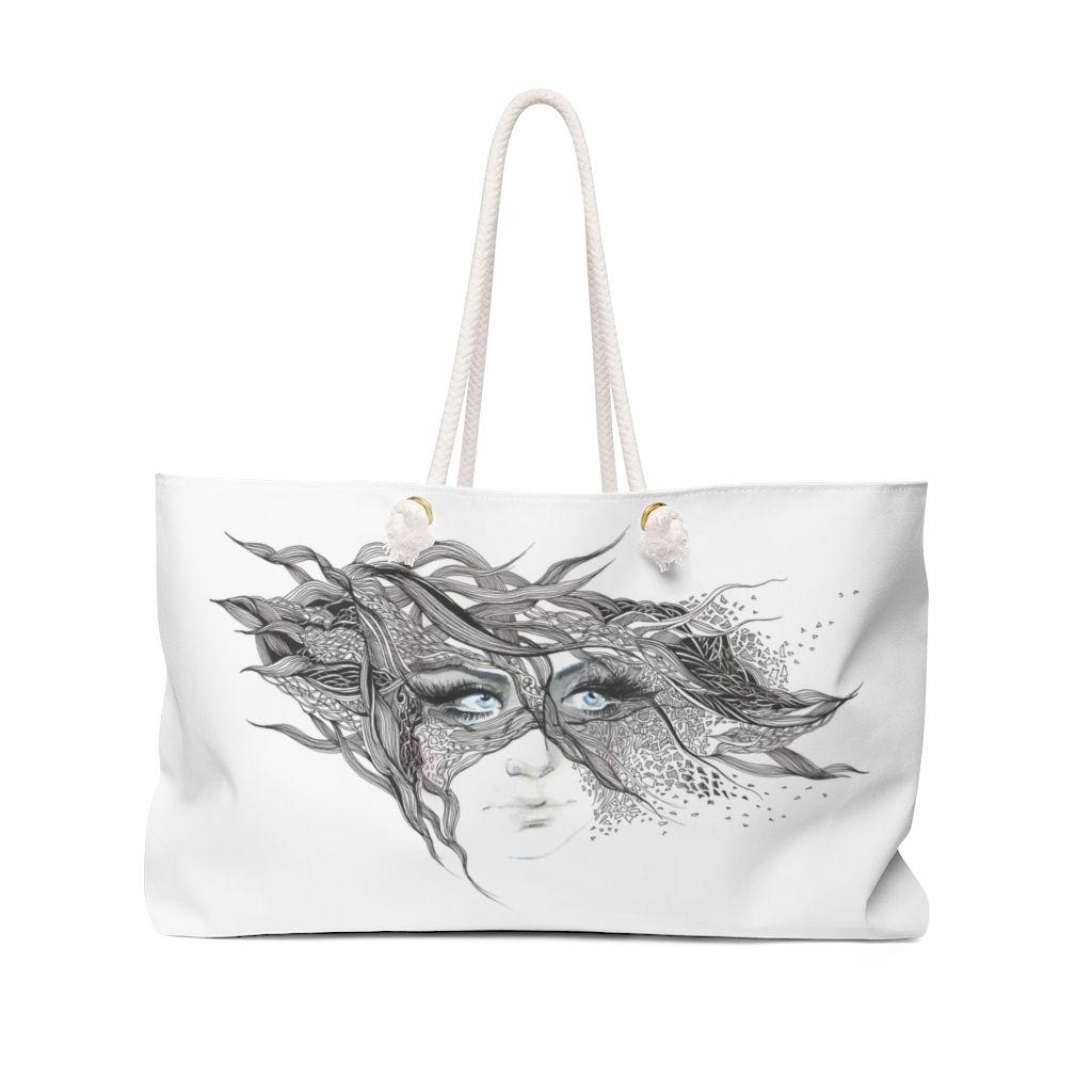 "COLOR ME MISTY BLUE" Weekender Bag