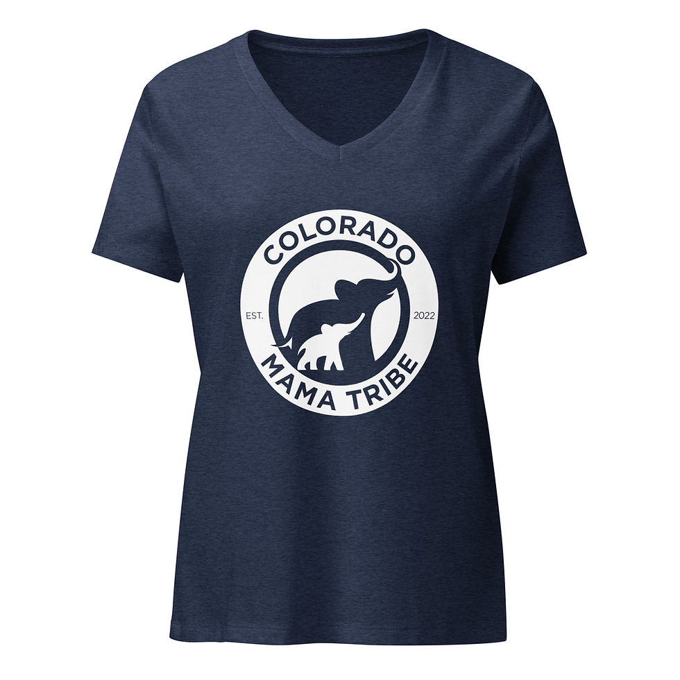 Thumbnail: CMT Round Logo - Comfort V-neck Tee