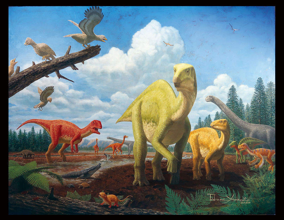 北谷環境復元(油絵F150)