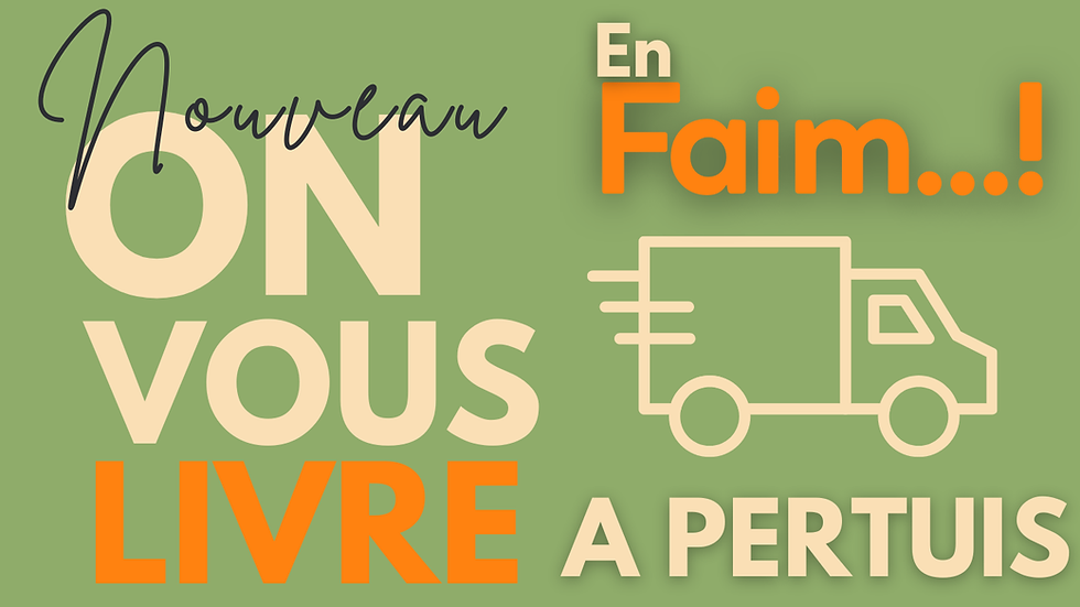 Livraison de repas a Pertuis