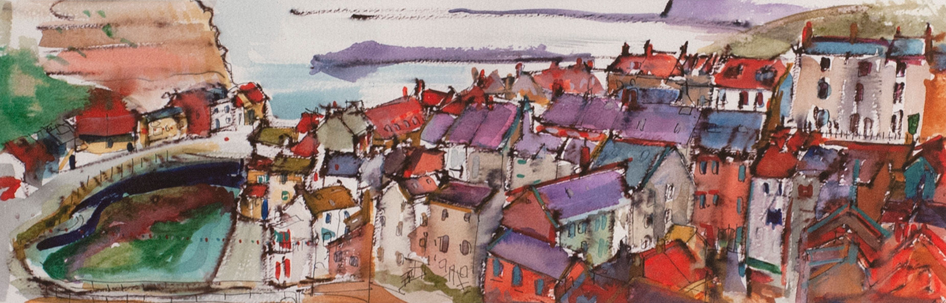 Gill Vines - Staithes Study I