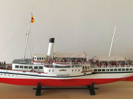 Bericht ModellWerft 04/22: Schaufelraddampfer»Zaehringen« von Fredy Müller