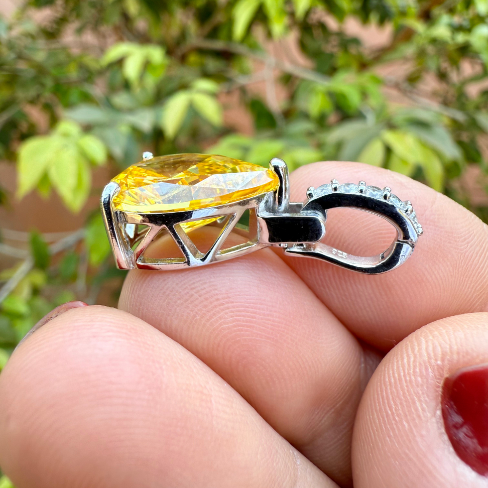 Pingente Yellow Fancy