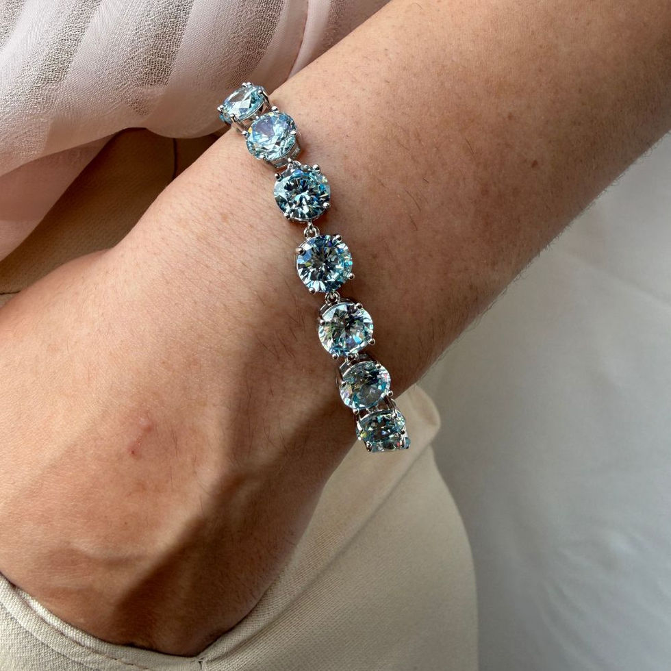 Pulseira Riviera Água-Marinha