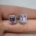 Brinco Cristal Kunzita