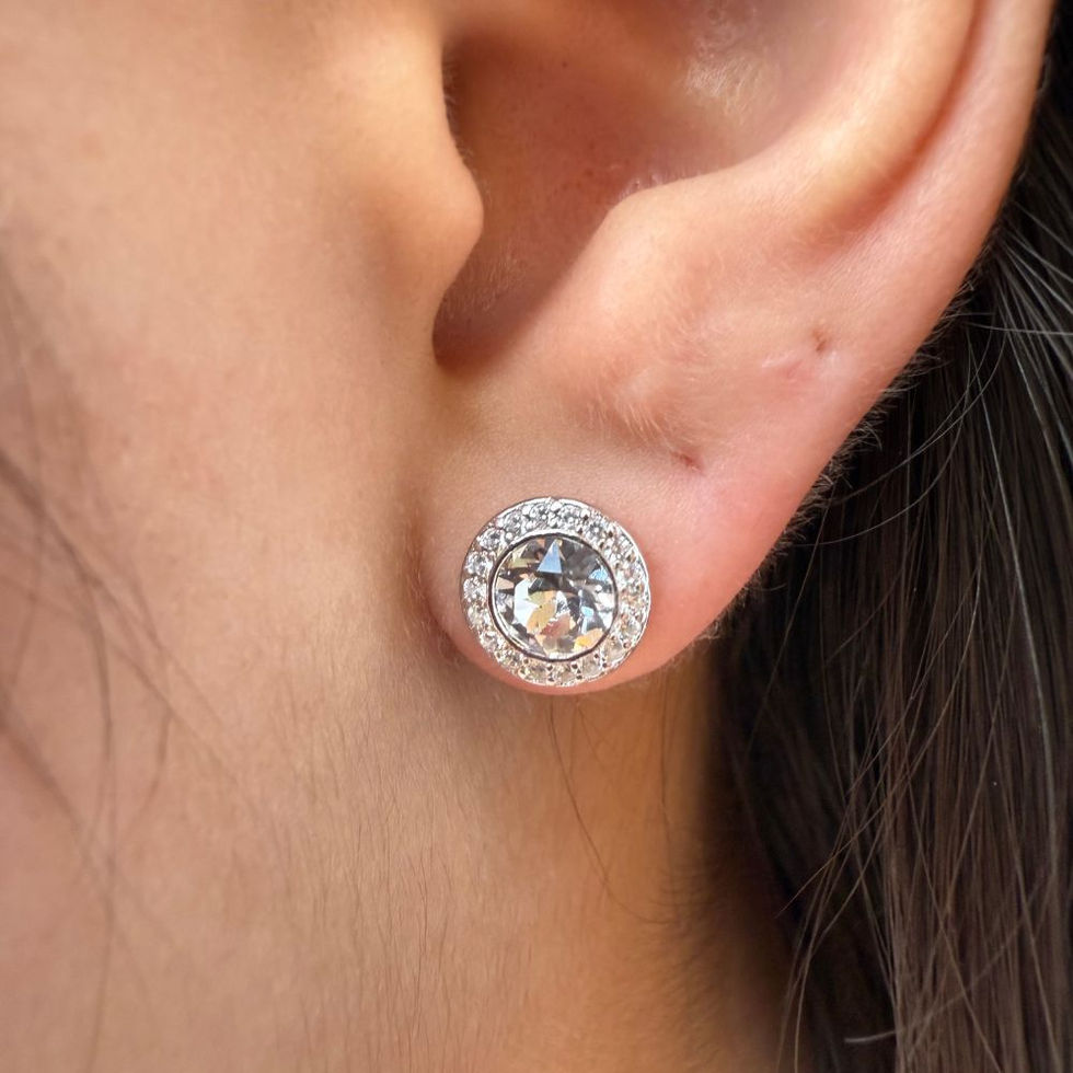 Brinco Redondo Crystal