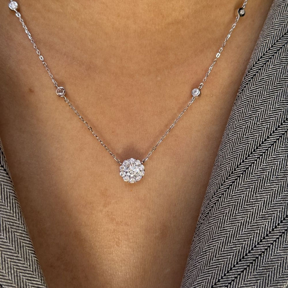 Colar Lumi Cristal Radiante