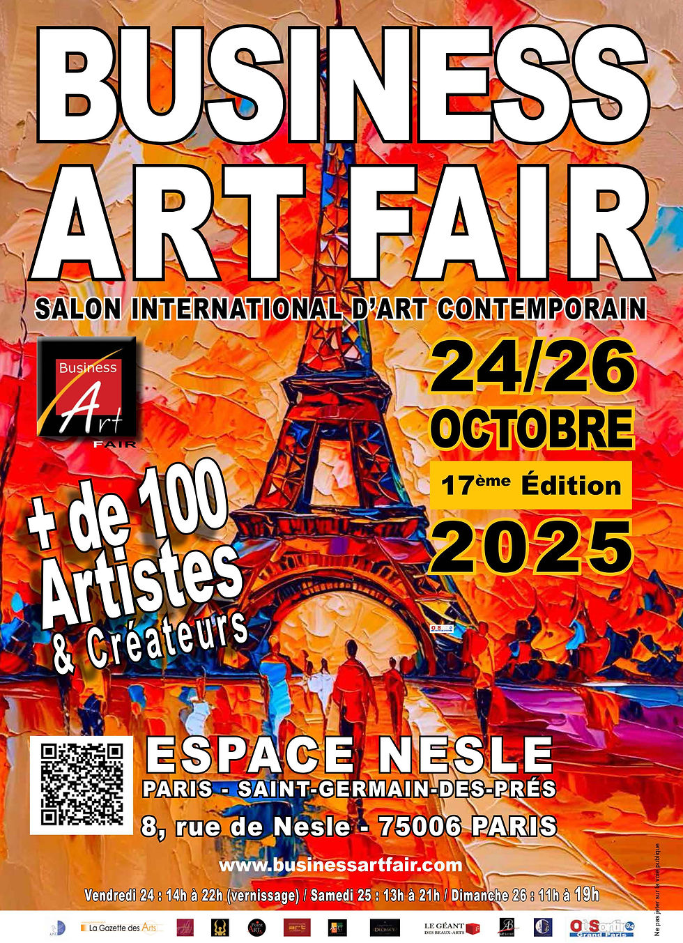 Art Freedom au Salon International d'Art Moderne & Contemporain Business Art Fair