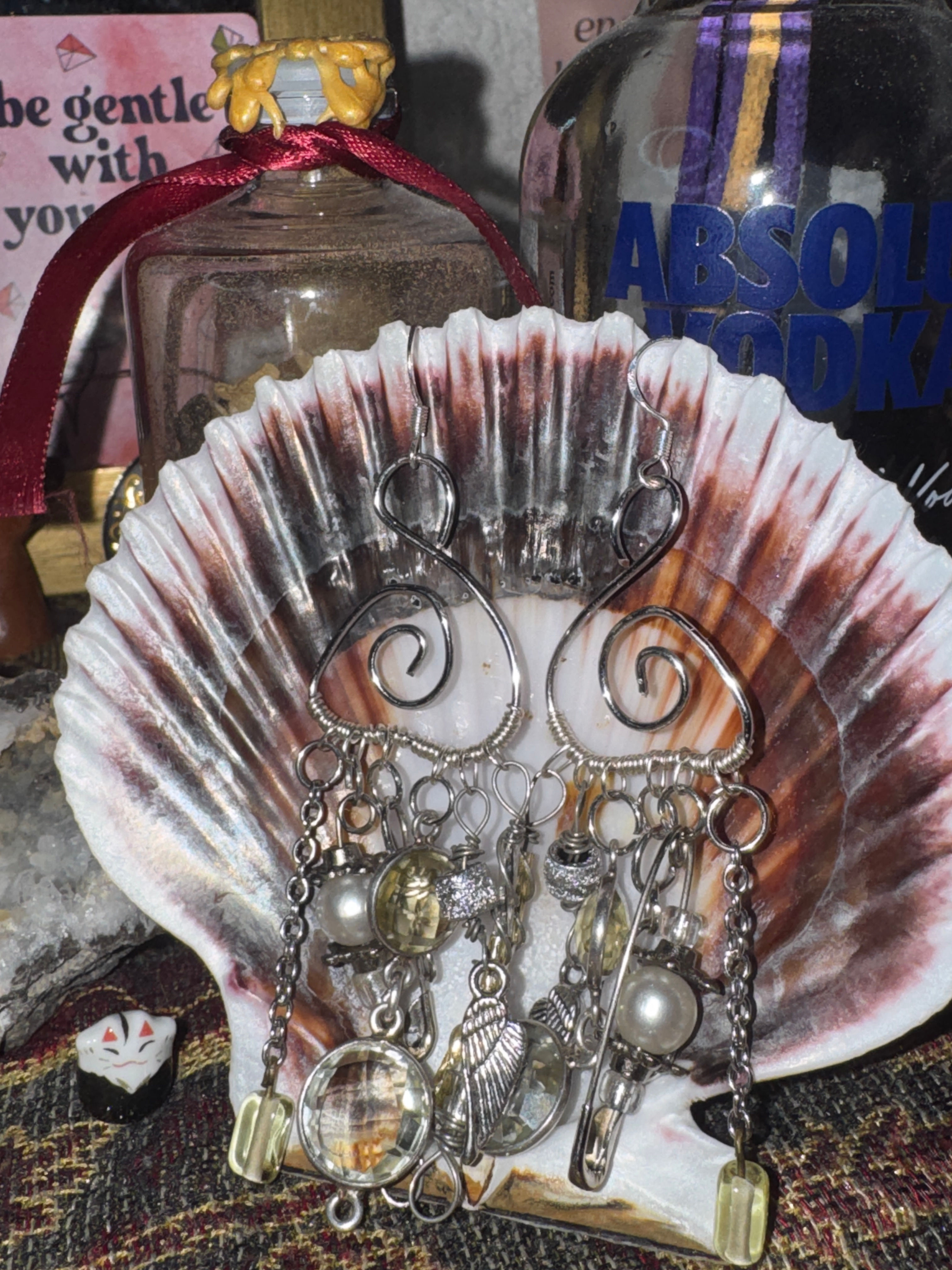 Jellyfish Charm Earrings