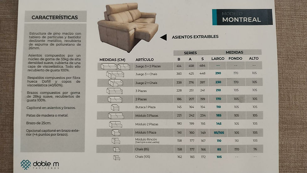 Miniatura: CHAISELONGUE MONTREAL