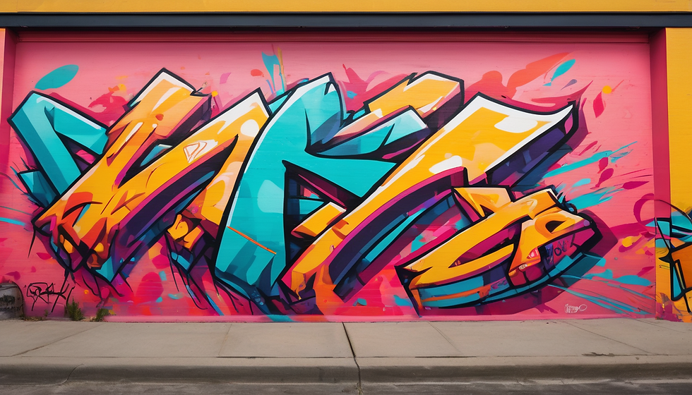 Graffiti Art Adventure Night