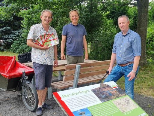„Auf den Spuren der alten Dörfer“ - Radrundweg Celle eröffnet