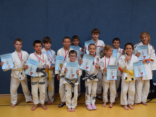 Fünf Mal Gold für Westerceller Ju-Jutsu-Nachwuchs