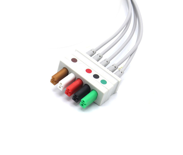 Thumbnail: Fukuda Denshi Compatible ECG 5 Lead (Grabber) - FD9D005882B