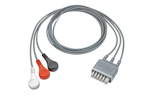Mindray Compatible ECG 3 Lead (Snap) - MDR-009-004766-00 | DTG Medical