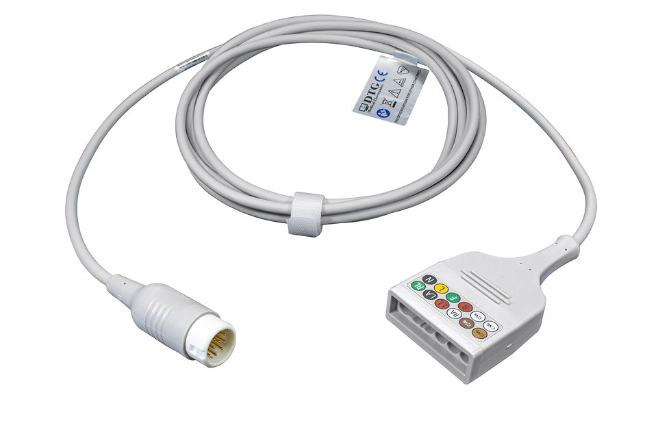 Philips Compatible 6 Lead ECG Trunk Cable - PH-M1667A