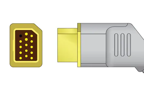 Thumbnail: Nihon Kohden Compatible IBP Adapter Cable - NK-JP-910P