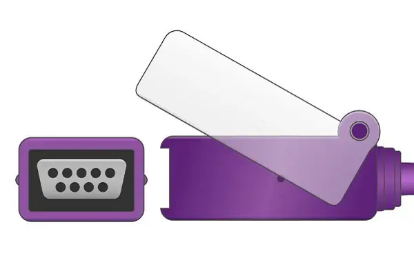 Thumbnail: Nellcor/Masimo Compatible SpO2 Adapter Cable - NE-MAS-SK002