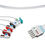 Thumbnail: Spacelabs Compatible ECG 5 Lead (Grabber/Grouped) - SL-700-0006-08-GRP