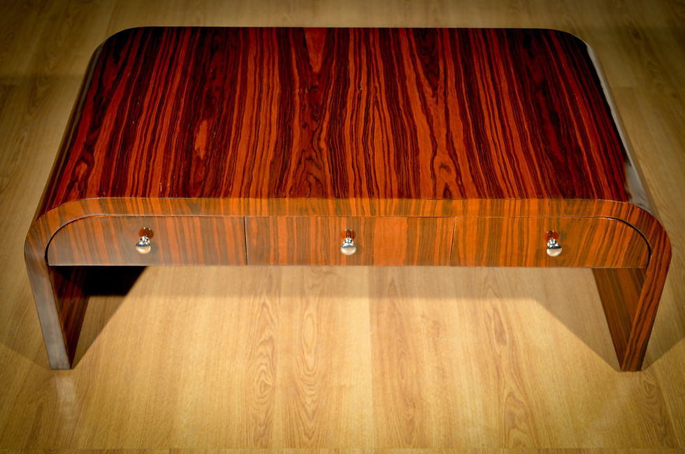 Thumbnail: Art Deco Double Side Coffee Table