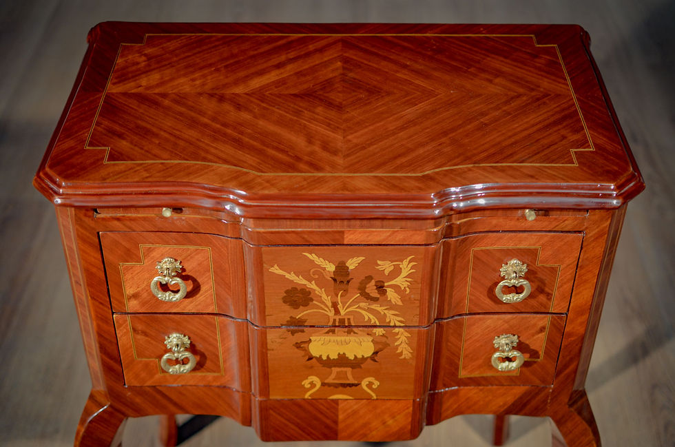 Miniatura: Cassettiera Napoleone III XIX secolo