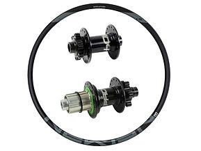 Wheelset 27,5' TR AM - Hope MTB 6-Hole Hubs - Newmen Aluminum Rims
